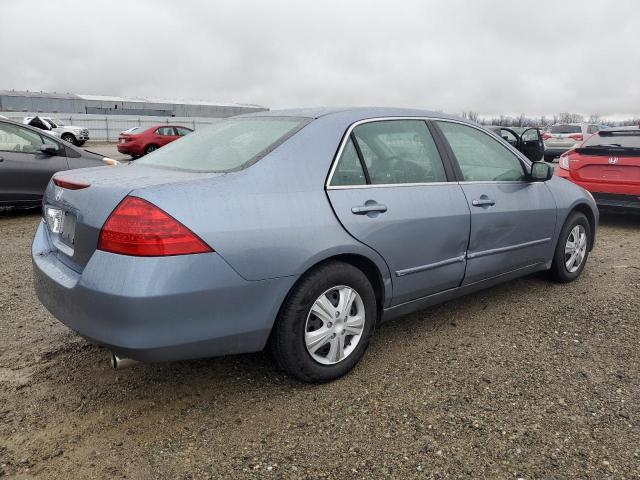 1HGCM56497A084818 - 2007 HONDA ACCORD LX BLUE photo 3