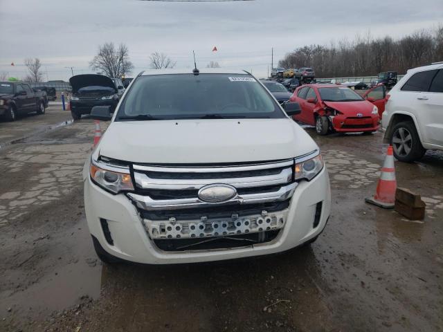 2FMDK3GC1DBB52009 - 2013 FORD EDGE SE WHITE photo 5