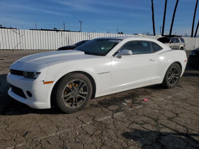 2G1FB1E30F9309004 - 2015 CHEVROLET CAMARO LS WHITE photo 1