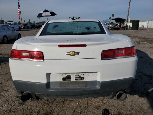 2G1FB1E30F9309004 - 2015 CHEVROLET CAMARO LS WHITE photo 6