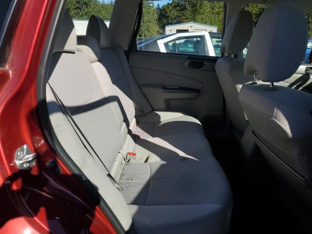 JF2SHABC2BH773413 - 2011 SUBARU FORESTER 2.5X Burgund zdjęcie 11
