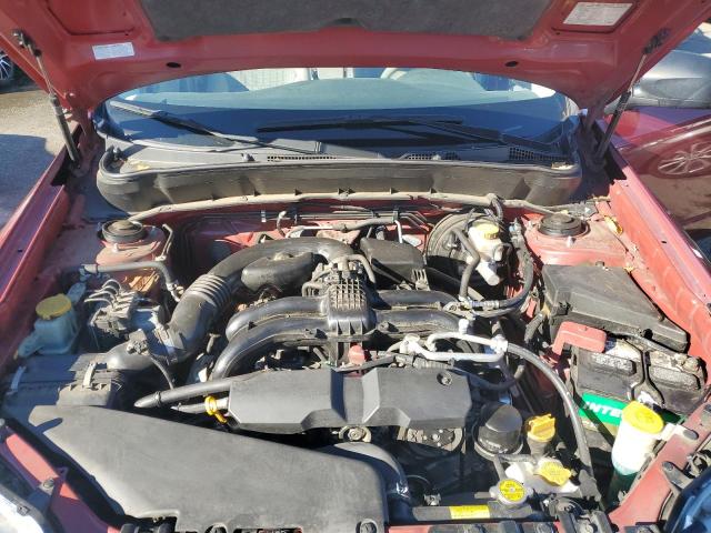 JF2SHABC2BH773413 - 2011 SUBARU FORESTER 2.5X Burgund zdjęcie 12