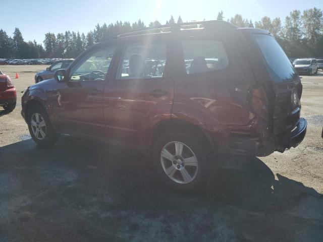 JF2SHABC2BH773413 - 2011 SUBARU FORESTER 2.5X Burgund zdjęcie 2