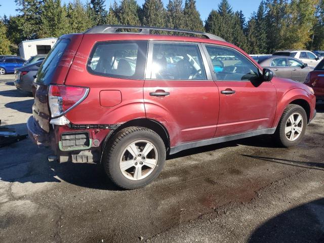 JF2SHABC2BH773413 - 2011 SUBARU FORESTER 2.5X Burgund zdjęcie 3