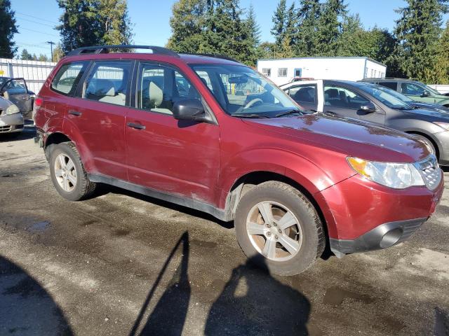 JF2SHABC2BH773413 - 2011 SUBARU FORESTER 2.5X Burgund zdjęcie 4