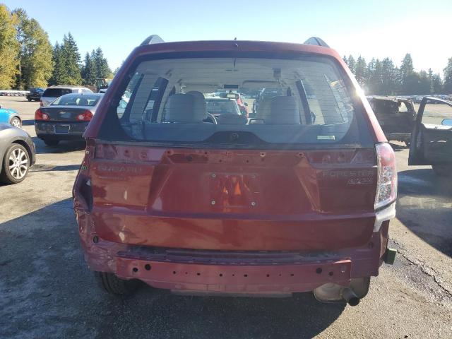 JF2SHABC2BH773413 - 2011 SUBARU FORESTER 2.5X Burgund zdjęcie 6