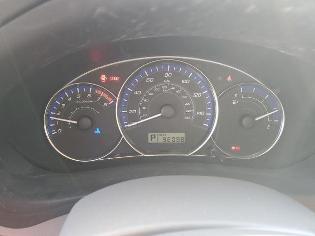 JF2SHABC2BH773413 - 2011 SUBARU FORESTER 2.5X Burgund zdjęcie 9