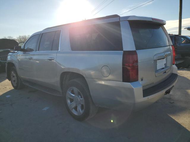 1GNSCJKC9FR224733 - 2015 CHEVROLET SUBURBAN C1500 LT SILVER photo 2