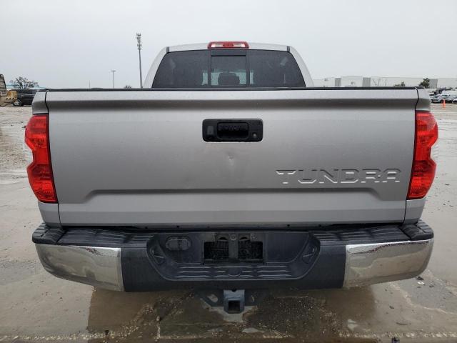 5TFRW5F11GX198754 - 2016 TOYOTA TUNDRA DOUBLE CAB SR/SR5 SILVER photo 6