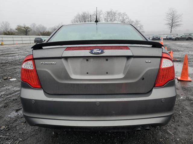 3FAHP0HA7BR206758 - 2011 FORD FUSION SE GRAY photo 6