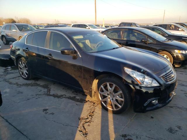 JN1CV6AP8DM712884 - 2013 INFINITI G37 BASE BLACK photo 4