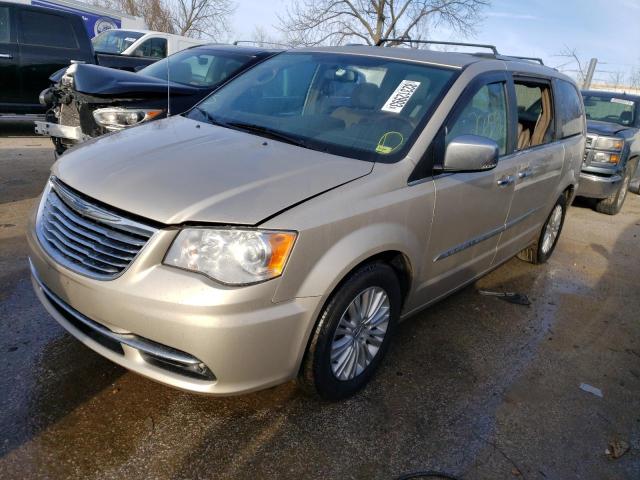 2C4RC1GG0CR237332 - 2012 CHRYSLER TOWN & COU LIMITED BEIGE photo 1