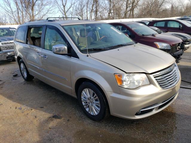 2C4RC1GG0CR237332 - 2012 CHRYSLER TOWN & COU LIMITED BEIGE photo 4