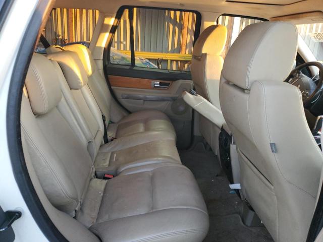 SALSF2D46AA227049 - 2010 LAND ROVER RANGE ROVE HSE WHITE photo 10