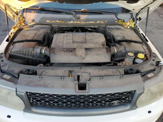 SALSF2D46AA227049 - 2010 LAND ROVER RANGE ROVE HSE WHITE photo 11
