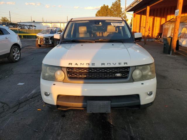 SALSF2D46AA227049 - 2010 LAND ROVER RANGE ROVE HSE WHITE photo 5