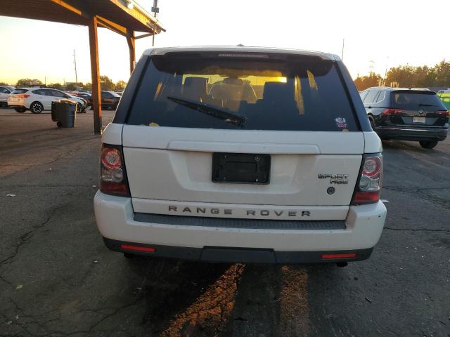 SALSF2D46AA227049 - 2010 LAND ROVER RANGE ROVE HSE WHITE photo 6