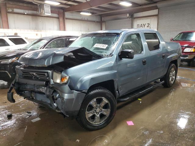 2HJYK16286H539431 - 2006 HONDA RIDGELINE RT BLUE photo 1