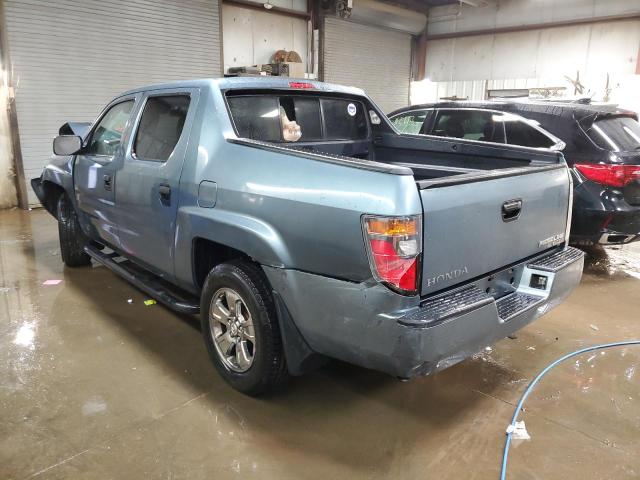 2HJYK16286H539431 - 2006 HONDA RIDGELINE RT BLUE photo 2