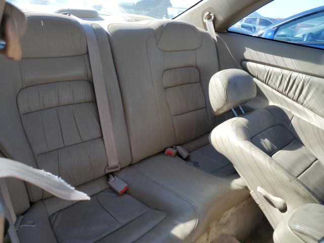 1HGCG2257YA026521 - 2000 HONDA ACCORD EX WHITE photo 10