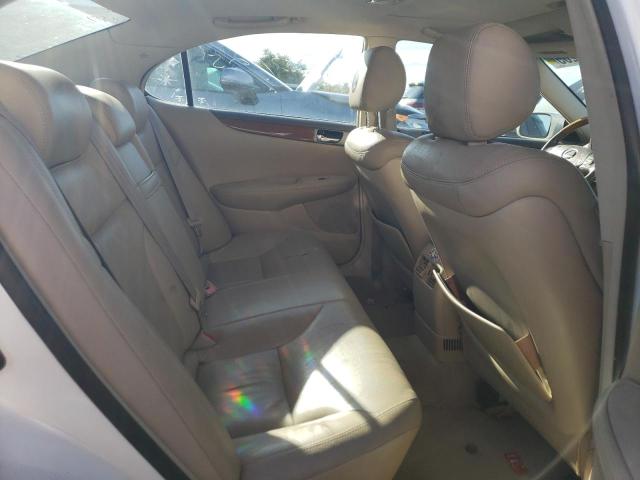 JTHBA30G955130677 - 2005 LEXUS ES 330 თეთრი ფოტო 10