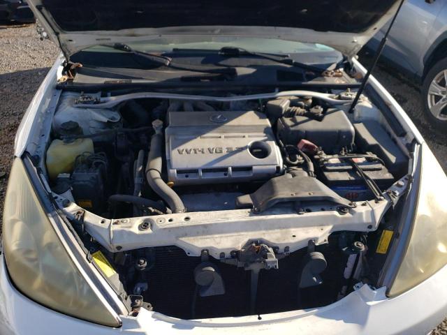JTHBA30G955130677 - 2005 LEXUS ES 330 თეთრი ფოტო 11