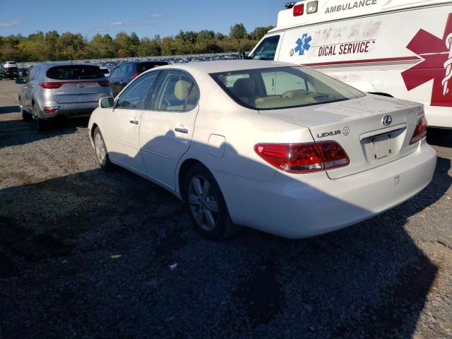 JTHBA30G955130677 - 2005 LEXUS ES 330 თეთრი ფოტო 2