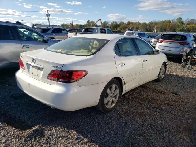 JTHBA30G955130677 - 2005 LEXUS ES 330 თეთრი ფოტო 3