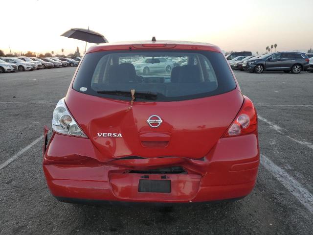 3N1BC1CP1CK293907 - 2012 NISSAN VERSA S RED photo 6