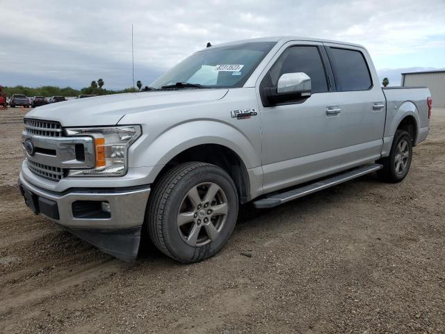 1FTEW1C54KKD14761 - 2019 FORD F150 SUPERCREW SILVER photo 1