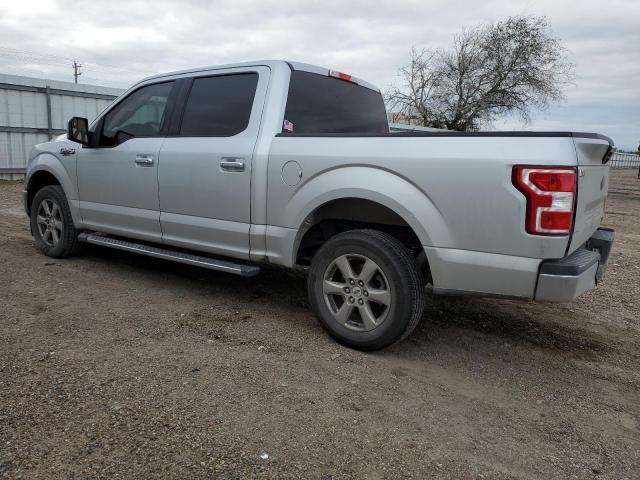 1FTEW1C54KKD14761 - 2019 FORD F150 SUPERCREW SILVER photo 2