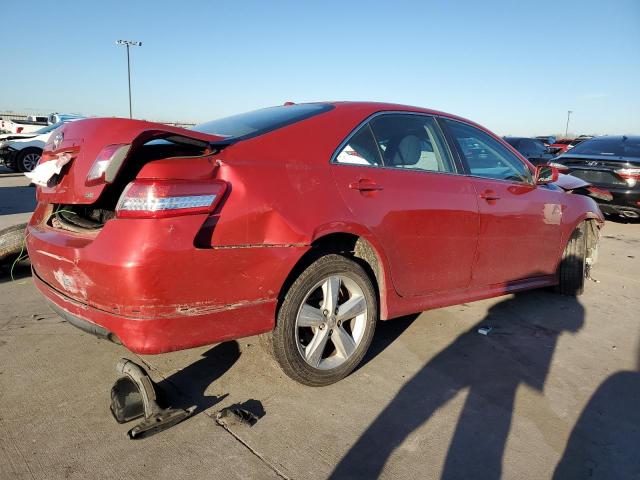 4T1BF3EK0AU522796 - 2010 TOYOTA CAMRY BASE RED photo 3