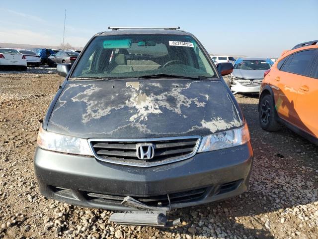 5FNRL18834B129193 - 2004 HONDA ODYSSEY EX BLUE photo 5