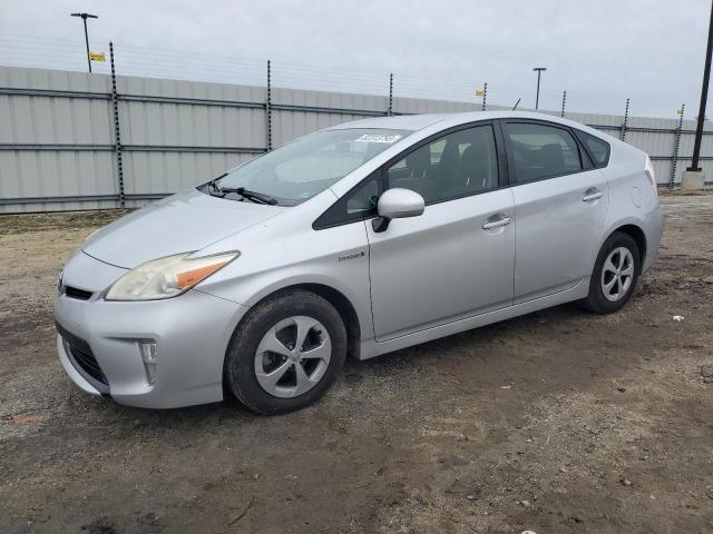 JTDKN3DU7D5641485 - 2013 TOYOTA PRIUS SILVER photo 1