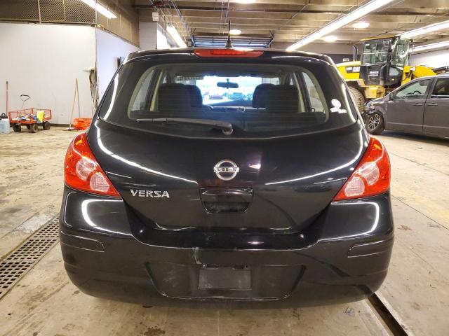 3N1BC1CP7BL422452 - 2011 NISSAN VERSA S BLACK photo 6