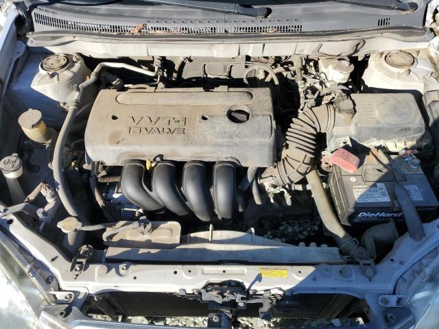 1NXBR32EX5Z417257 - 2005 TOYOTA COROLLA CE 银色 照片 11