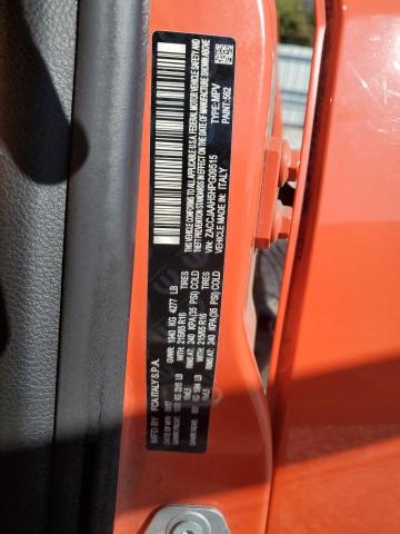 ZACCJAAH5HPG09515 - 2017 JEEP RENEGADE SPORT Orange Foto 13