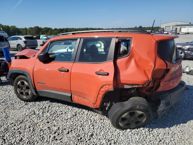 ZACCJAAH5HPG09515 - 2017 JEEP RENEGADE SPORT Orange Foto 2