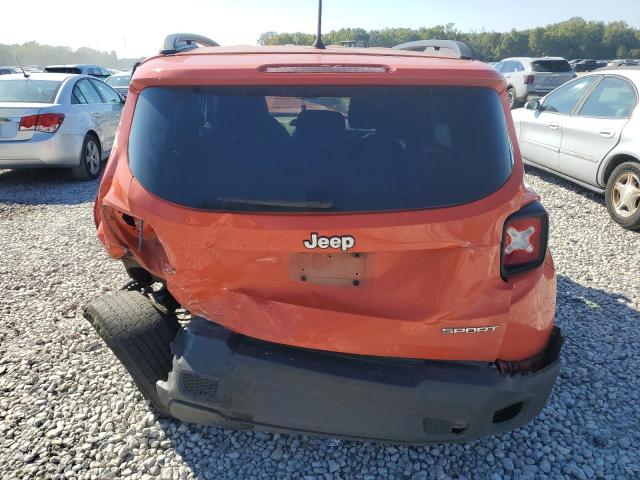 ZACCJAAH5HPG09515 - 2017 JEEP RENEGADE SPORT Orange Foto 6