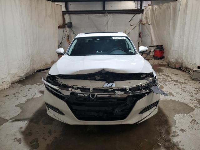 1HGCV1F54JA215062 - 2018 HONDA ACCORD EXL WHITE photo 5