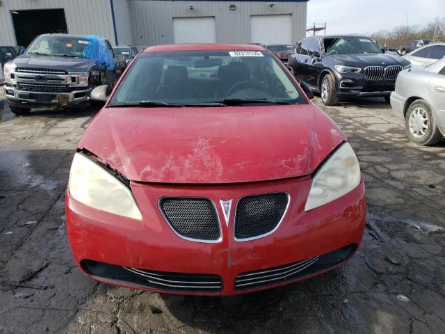 1G2ZG58B074247404 - 2007 PONTIAC G6 BASE RED photo 5