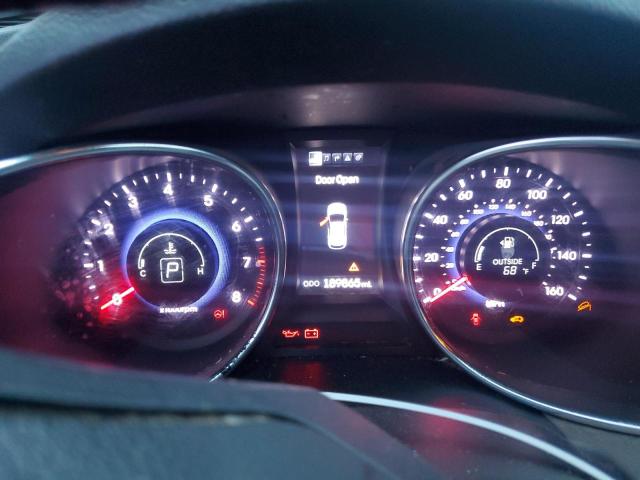 5XYZW3LA1DG034265 - 2013 HYUNDAI SANTA FE S BLACK photo 9