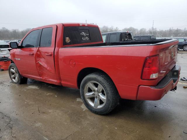 1D7RB1GT5AS265094 - 2010 DODGE RAM 1500 RED photo 2