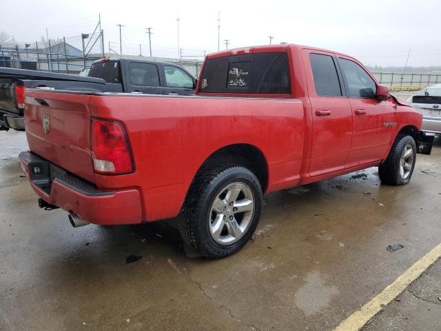 1D7RB1GT5AS265094 - 2010 DODGE RAM 1500 RED photo 3