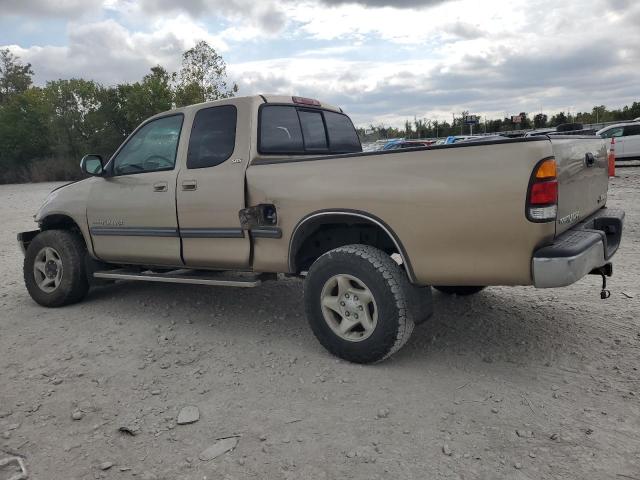 5TBBT44131S131845 - 2001 TOYOTA TUNDRA ACCESS CAB Золотий фото 2
