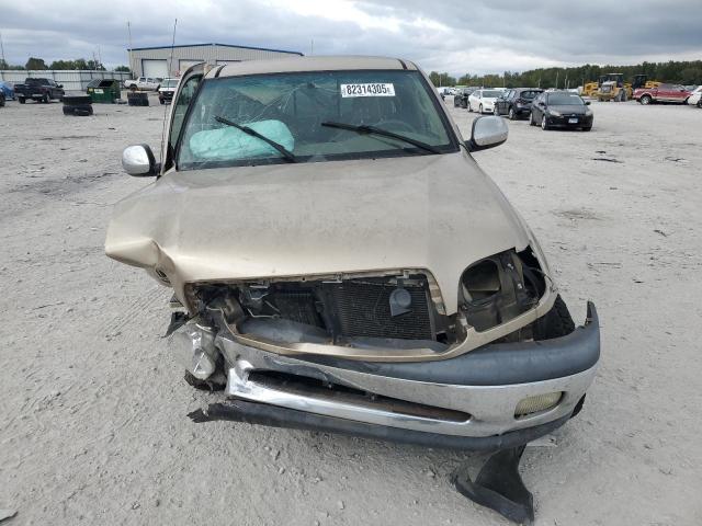 5TBBT44131S131845 - 2001 TOYOTA TUNDRA ACCESS CAB Золотий фото 5