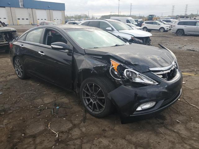 5NPEC4AB7BH296080 - 2011 HYUNDAI SONATA SE BLACK photo 4