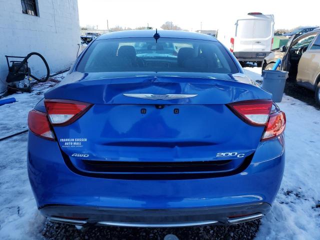 1C3CCCEG5FN512431 - 2015 CHRYSLER 200 C BLUE photo 6