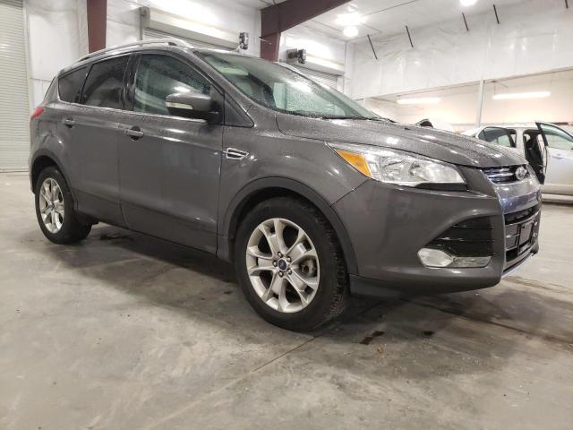 1FMCU9J91EUA15783 - 2014 FORD ESCAPE TITANIUM GRAY photo 4