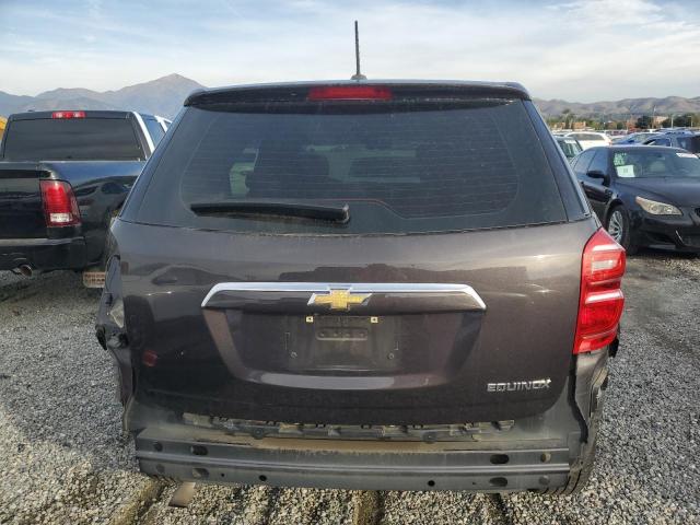 2GNALBEK5G6256774 - 2016 CHEVROLET EQUINOX LS GRAY photo 6